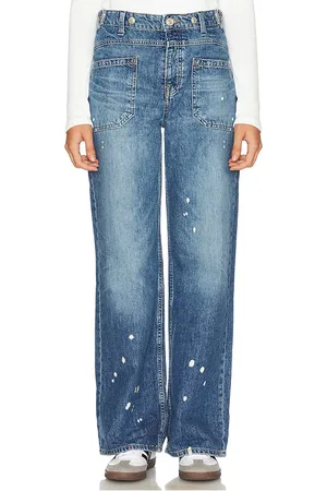 Free People X We The Free Palmer Cuffed Wide Leg