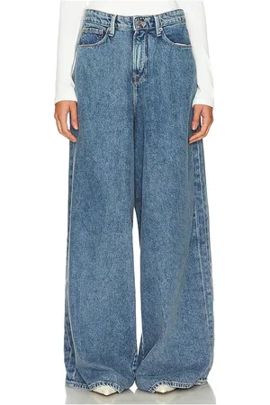 GOOD AMERICAN Paneled Wide Leg