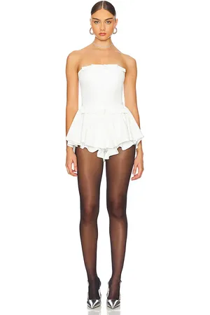 NANA JACQUELINE Giselle Bow Romper