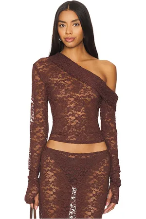 Lioness Black Swan Off Shoulder Top