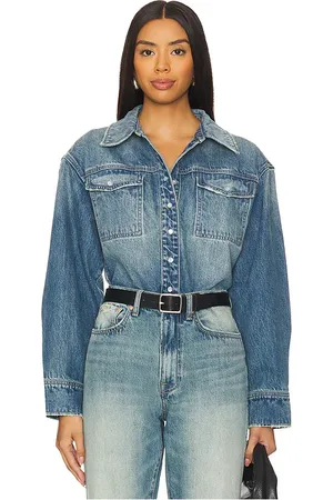 GRLFRND Michaela Denim Shirt