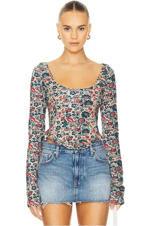 Free People Melanie Long Sleeve Top