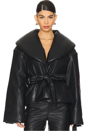 ROTATE Belted Puffer Jacket