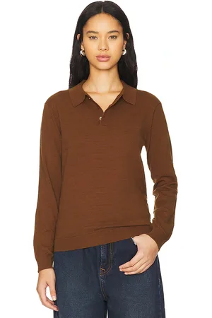 WAO Long Sleeve Knit Polo