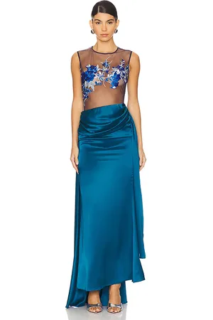 KIM SHUI Satin Gown
