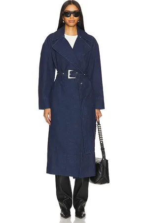 Apparis Tate Denim Trench Coat