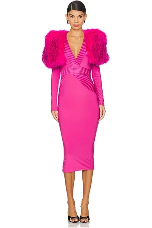 Zhivago The Heiress Faux Fur 2 Piece Dress