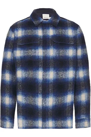 Simkhai Caleb Plaid Shirt Jacket