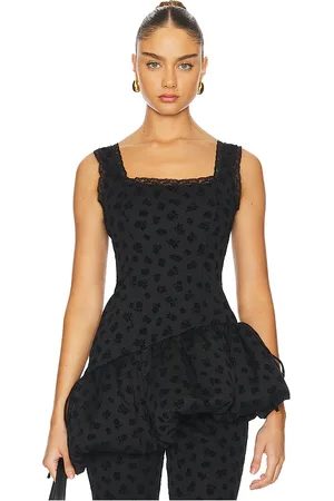For Love & Lemons Claira Asymmetric Top