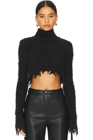h:ours Delphine Cropped Sweater