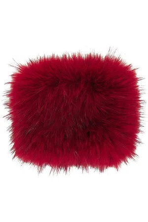 KIM SHUI Faux Fur Ankle Warmer