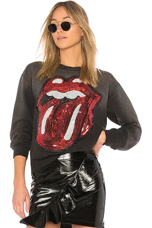 Madeworn Rolling Stones Sequins Sweatshirt