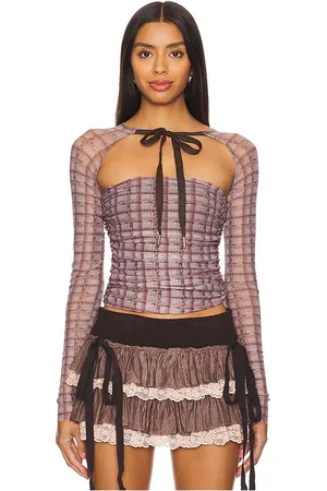 Zemeta Checkered Shrug