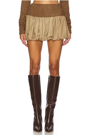 Zemeta Sandy Knit Balloon Skirt