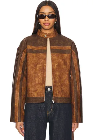 superdown Katrina Faux Leather Moto Jacket