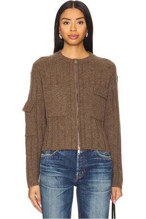 Moussy Zip-up Cardigan