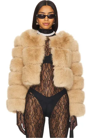 LINE & DOT Liana Faux Fur Jacket