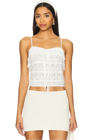 For Love & Lemons Jayla Knit Cami Top