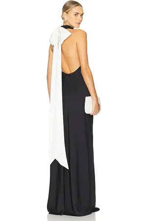 Misha Evianna Satin Gown