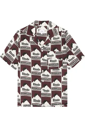 Rhude Moonlight Bordeaux Shirt