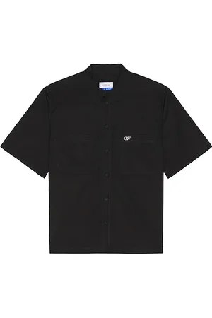 OFF-WHITE Embroidered Summer Heavycot Shirt