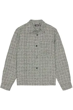 WAO Boucle Tweed Shirt Jacket