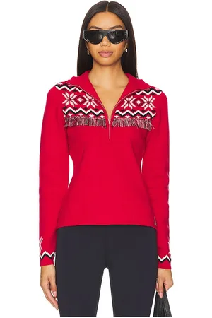 The Upside Keystone Blanche Half Zip Sweatshirt