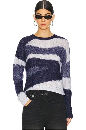 AUTUMN CASHMERE Geometric Graphic Crew