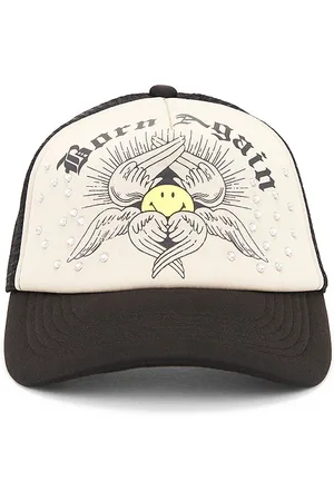 MARKET Smiley Born Again Trucker Hat