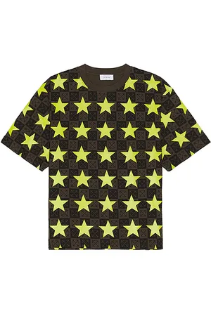 OFF-WHITE Stars All Over Skate Short Sleeve Tee