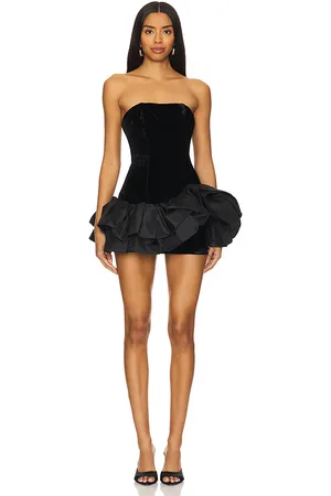NBD Ella Strapless Ruffle Dress