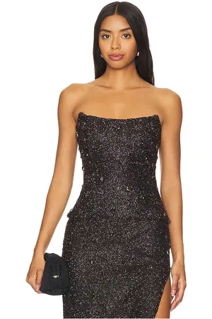 Khanums Mesh Strapless Top