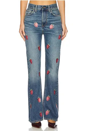 Fiorucci Raspberry Print Flare