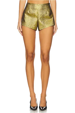 SIMON MILLER Fleur Metalllic Shorts
