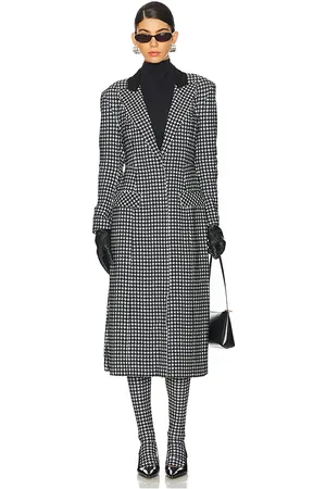 Norma Kamali Single Breasted Boy Fit Riding Coat