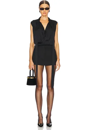 Kiki de Montparnasse Crossover Sleeveless Bodysuit