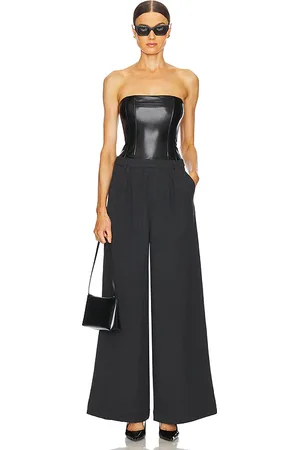 WeWoreWhat Corset Wide Leg Jumpsuit