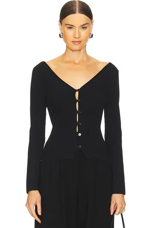 ENZA COSTA Long Sleeve V Cardigan