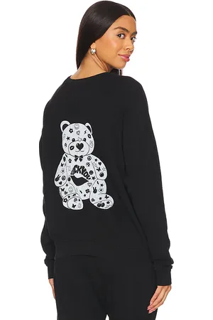 LAUREN MOSHI Anela Raglan F U Bear Crew Neck
