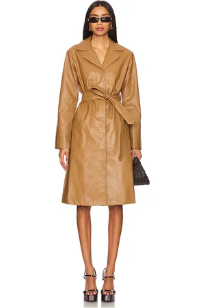 superdown Viktoria Faux Leather Coat