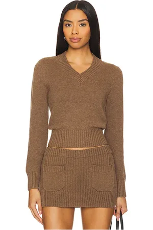 Frankies Bikinis Rowe Cotton Knit Sweater