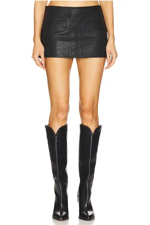 Understated Leather Perfect Micro Mini Skirt