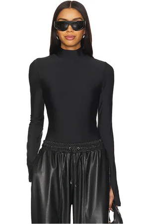 Heroine X Mona Kattan Mock Neck Bodysuit