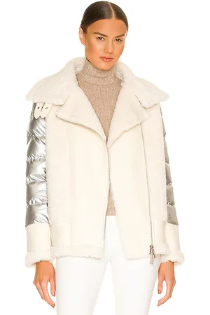 JOCELYN Faux Sherpa Moto Jacket
