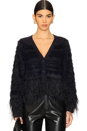 Cinq A Sept Vida Feather Cardigan