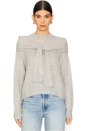 NAADAM Featherweight Cashmere Layered Crewneck Sweater