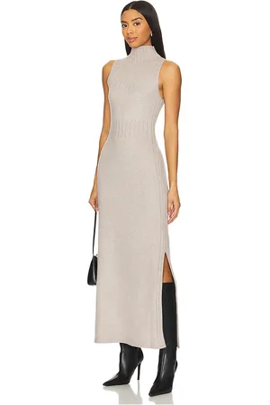 525 America Aurora Funnel Neck Maxi Dress