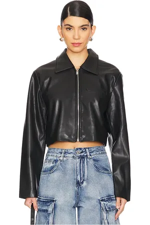 superdown X Emily Gemma Gabriella Faux Leather Jacket