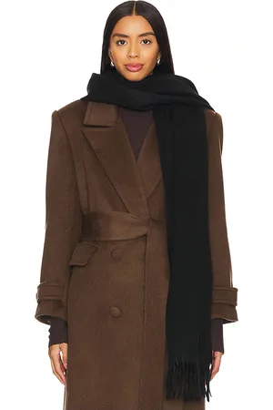 Vince Cashmere Double Face Long Scarf