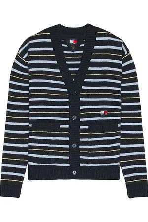 Tommy Hilfiger Boxy Jacquard Stripe Cardigan